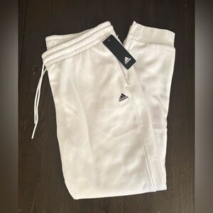 NEW Adidas White Joggers